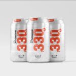A Mockup Set with 4 330ml Soda Can Mockups