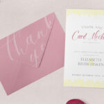 Set of Card and Envelope Mockup