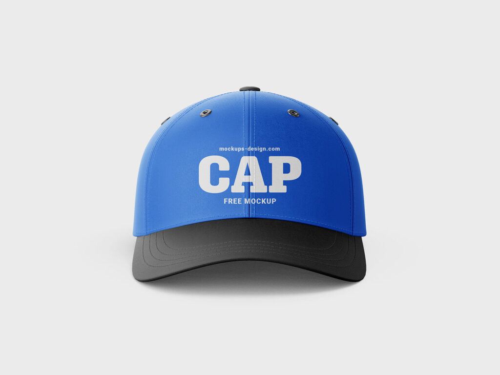 A Set of Three Baseball Cap Mockups