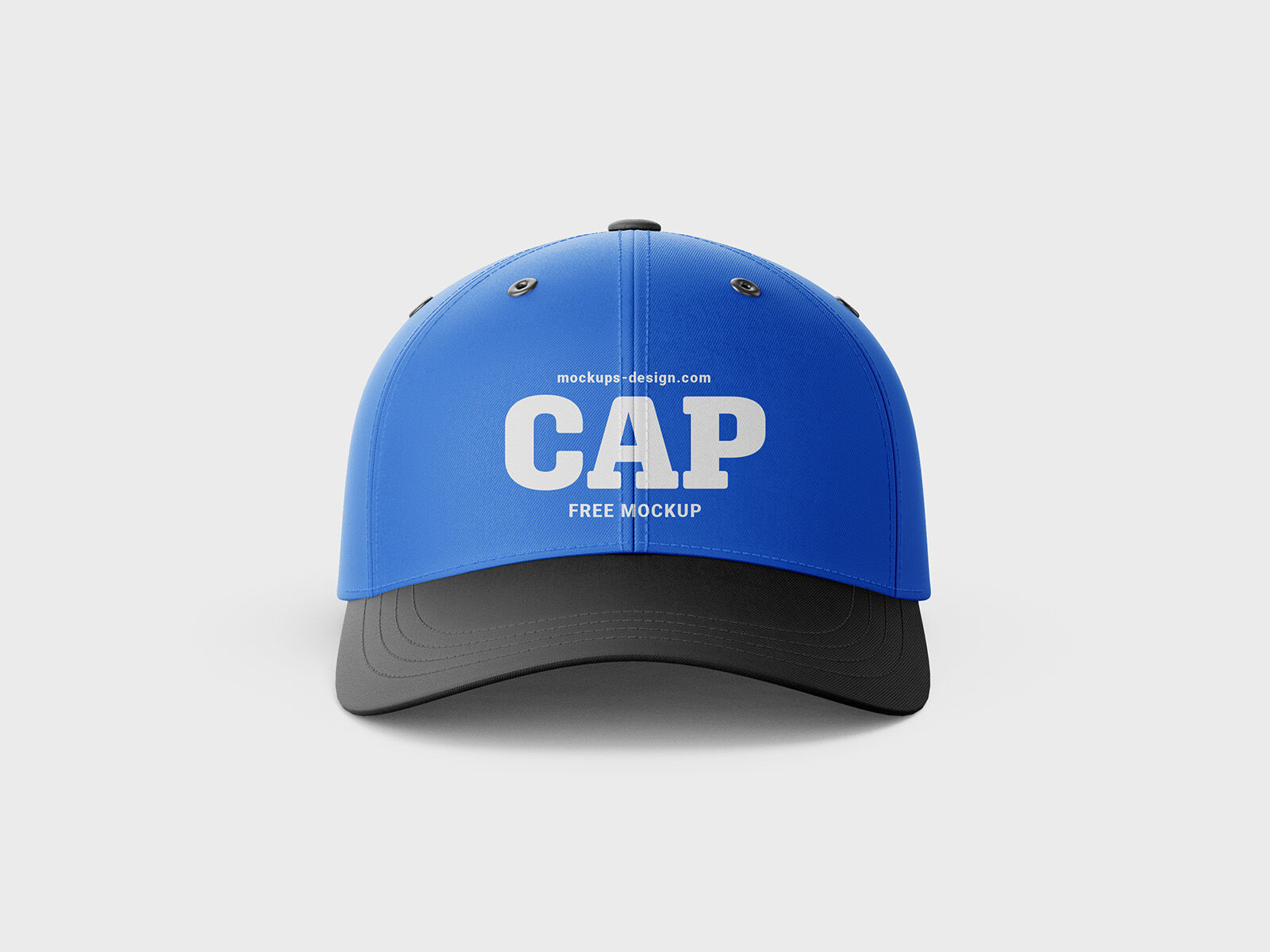 A Set of Three Baseball Cap Mockups FREE PSD