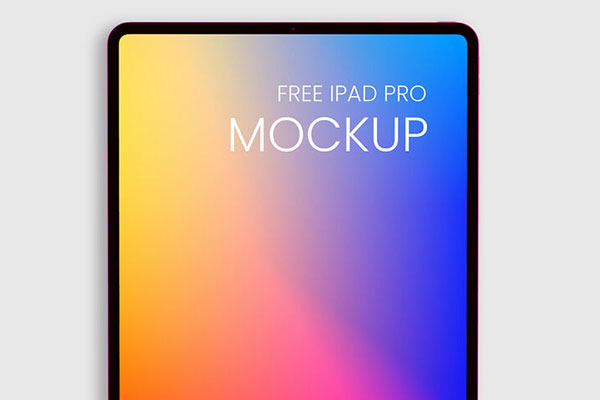 A Set of Three Realistic iPad Pro Mockups