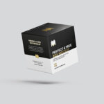 A Set of Three Realistic Square Box Mockups