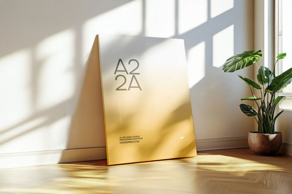 A2 Canvas Mockup