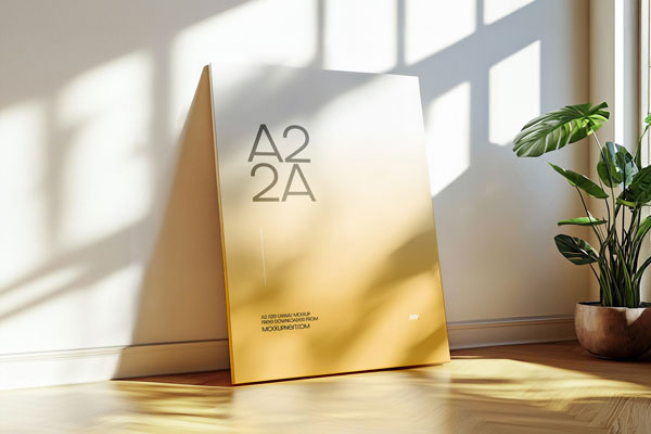 A2 Canvas Mockup