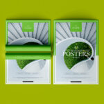 A3 Creative Open and Folded Posters Mockup