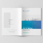A4 Magazine Brochure Mockup