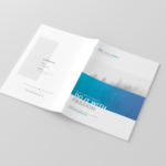 A4 Magazine Brochure Mockup