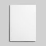 A4 Magazine Cover Mockup