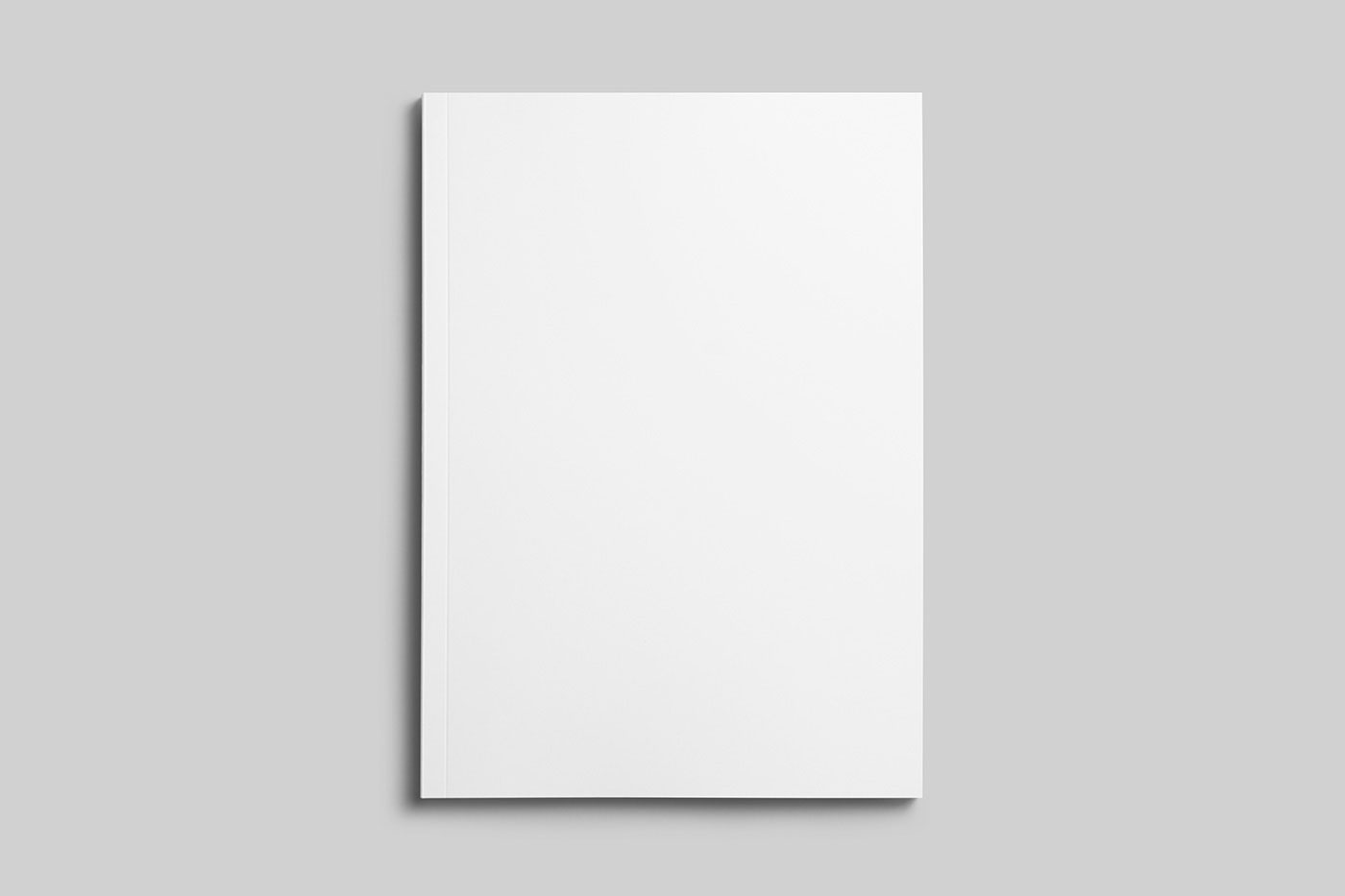 Free A4 Magazine Cover Mockup PSD Template