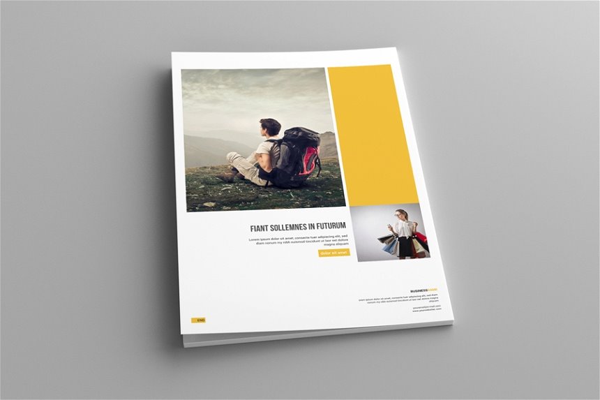 A4 Magazine Mockup in 6 Visions FREE PSD