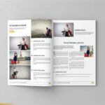A4 Magazine Mockup in 6 Visions