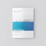 A4 Tri Fold Brochure Mockup in 4 Showcases