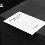 A5 Letterhead Paper Mockup