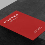 A5 Letterhead Paper Mockup