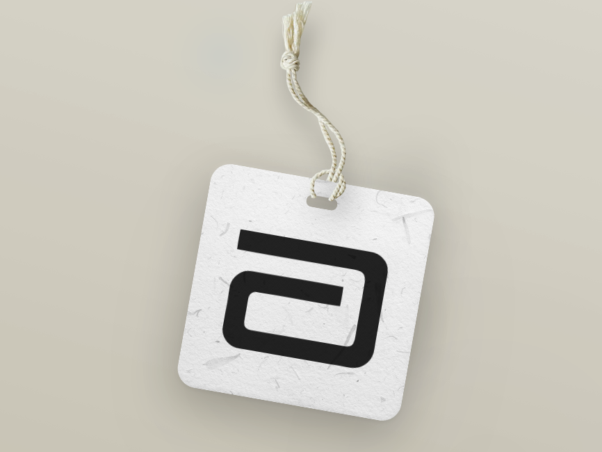 Abbott A Letter Logo