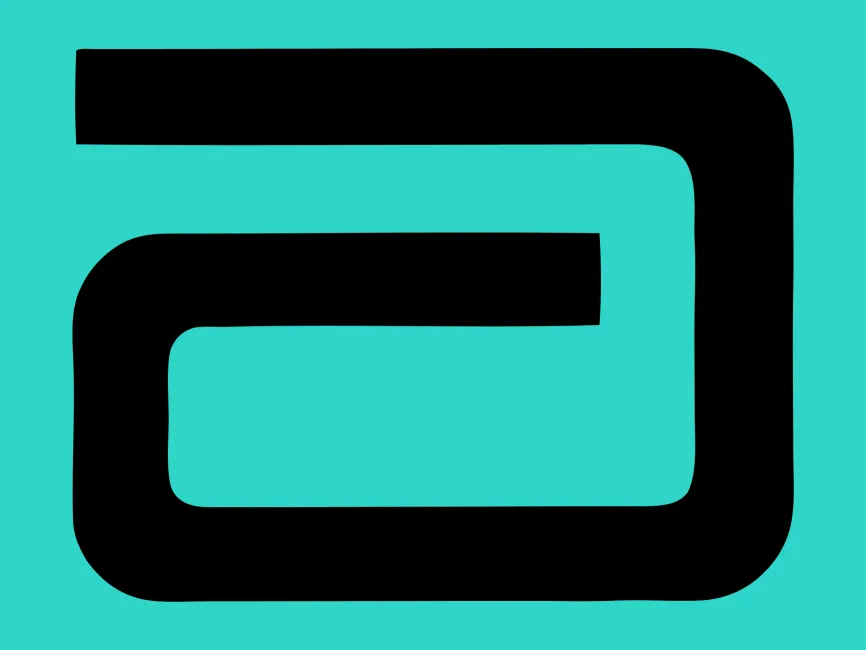 Abbott A Letter Logo