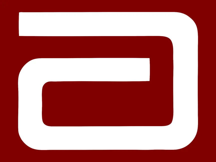 Abbott A Letter Logo