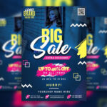 Abstract Big Sale Flyer Template