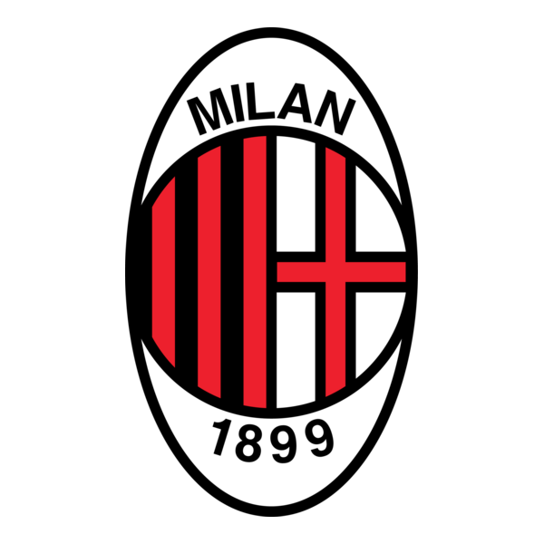 AC Milan late 80's early 90's logo