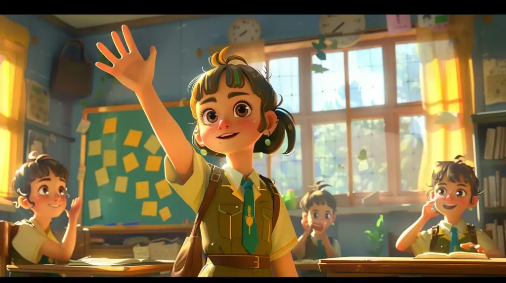 Academic Boy in Classroom