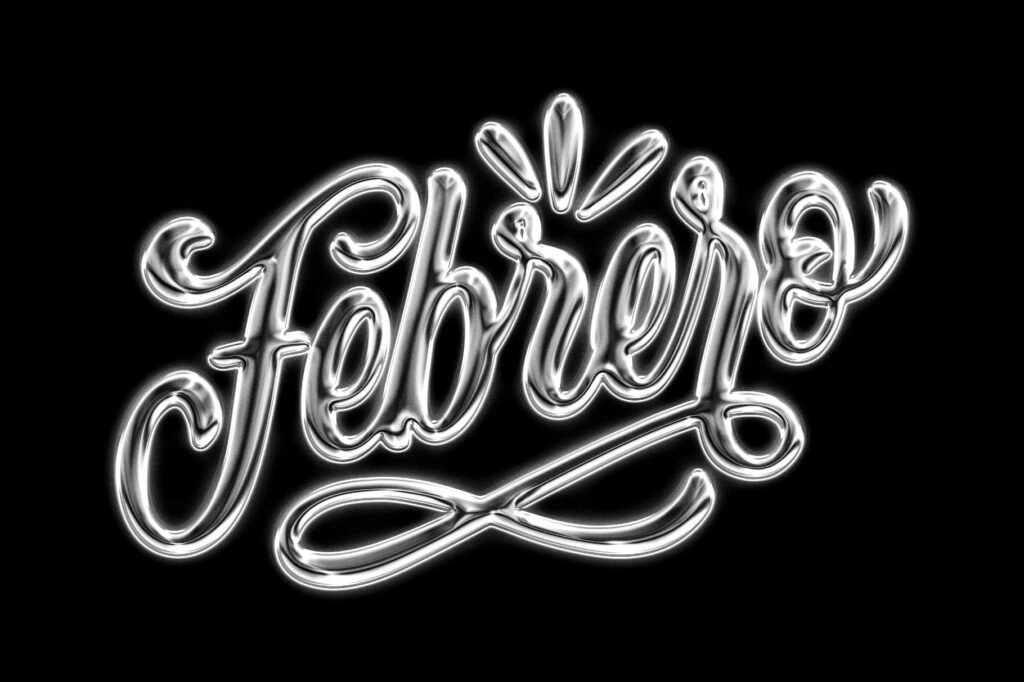 Acid Glass Chrome Text Effect / Logo Mockup