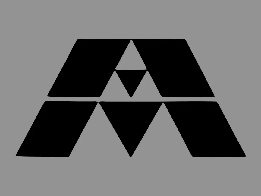 Adhesive Materials A Letter Logo