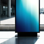 Airport Digital Screen Mockup