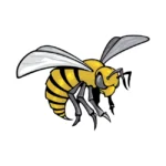 Alabama State Hornets Icon Logo