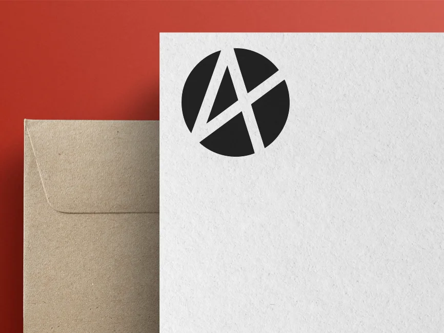 Alan Kidd A Letter Logo