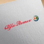 Alfaromeo with Wordmark Logo