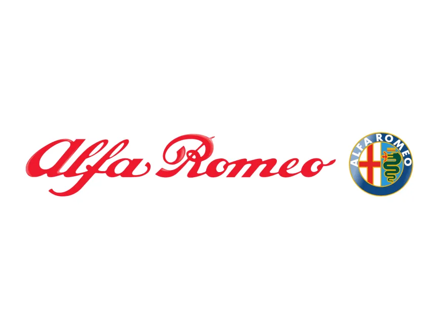 Alfaromeo with Wordmark Logo