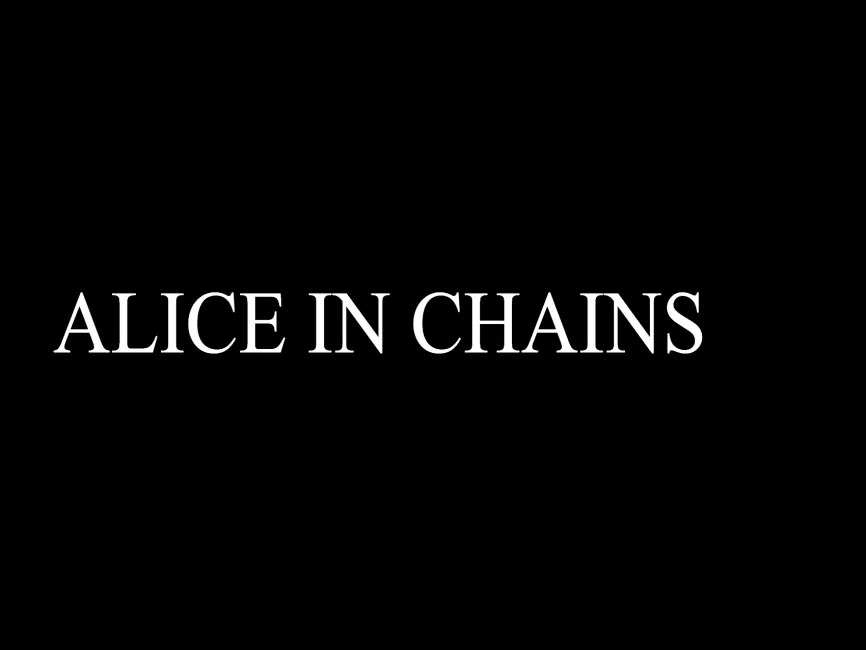 Alice in Chains Logo