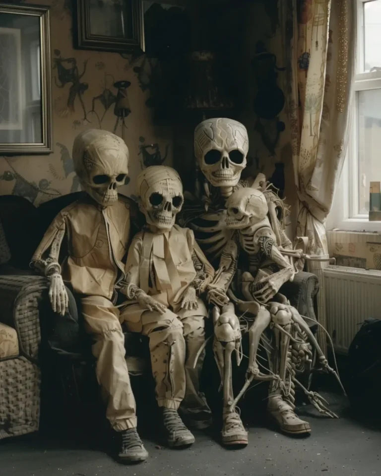 Alien Family on Council Estate