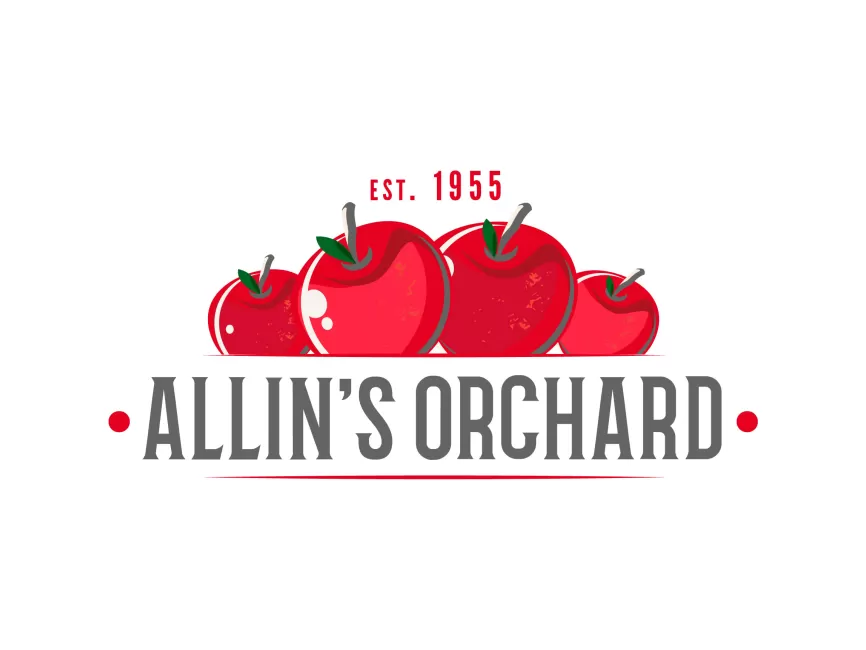 Allin's Orchard Logo