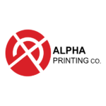 Alpha printing co. logo