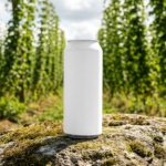 Aluminum Can on Rock Mockup
