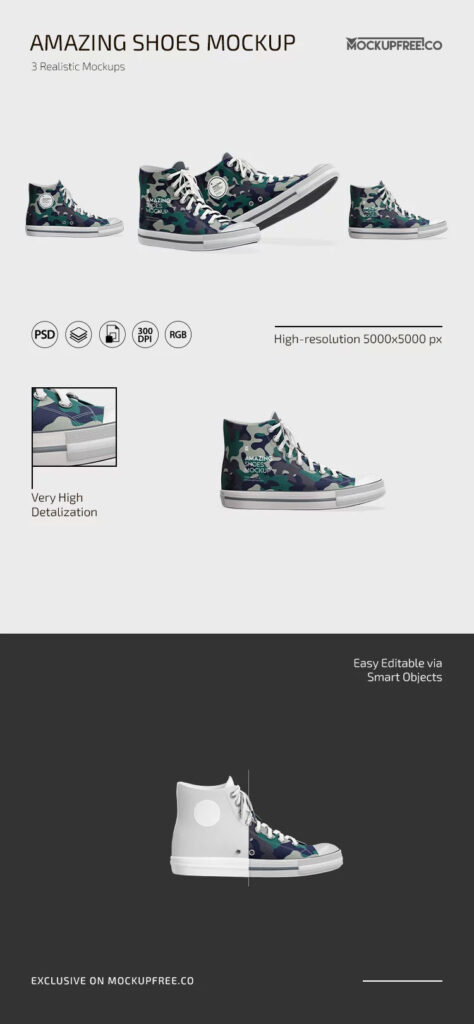Amazing Shoes Mockups