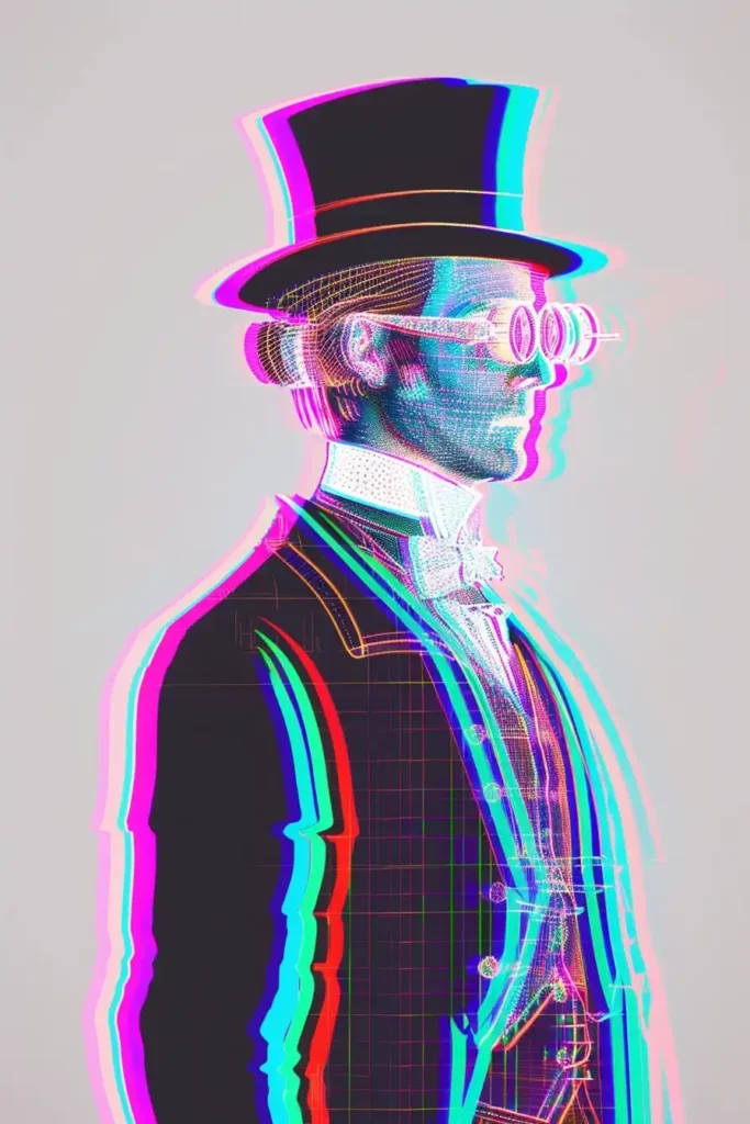 Anaglyphic Paperclip Bandit