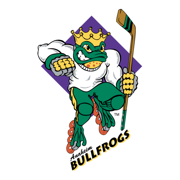 Anaheim Bullfrogs logo