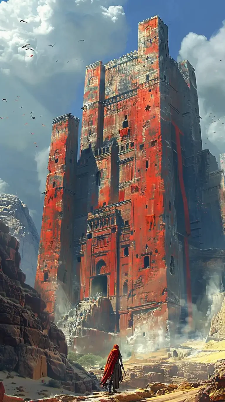 Ancient Citadel Concept Prince of Persia ai prompt preview