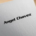 Angel Chavez Martinez Black Logo