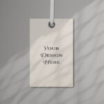 Apparel Tag Logo Mockup