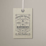 Apparel Tag Logo Mockup