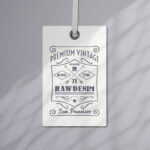 Apparel Tag Logo Mockup