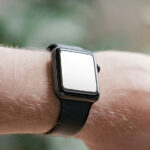 Apple Watch on Man Wrist Mockup
