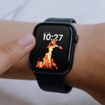 Apple Watch on Wrist Mockup in Close-up