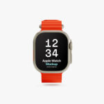 Apple Watch Ultra Mockup