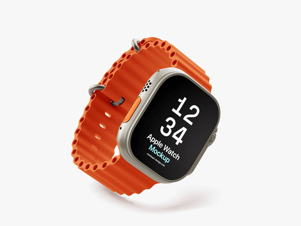Apple Watch Ultra Mockup