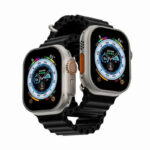 Apple Watch Ultra Mockup in Front View