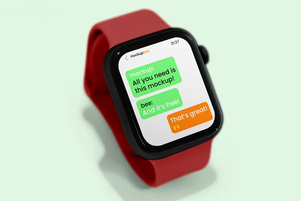 Apple Watch up View Mockup